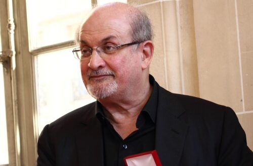 Kirjailija Salman Rushdie