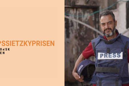 Norjan PENin Ossienzky-palkinto myönnettiin Sami Abu Salemille